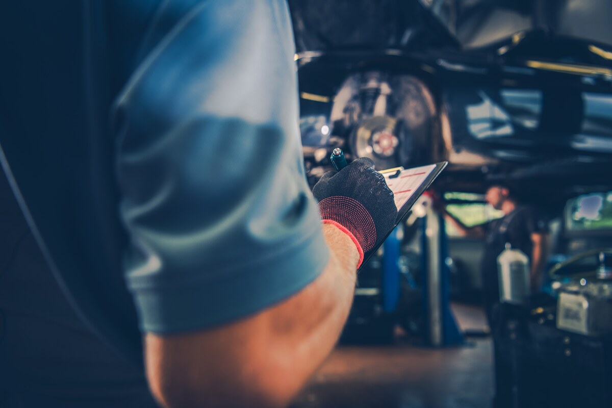 Inside the Brisbane Mechanic Repairs workshop at Moorooka