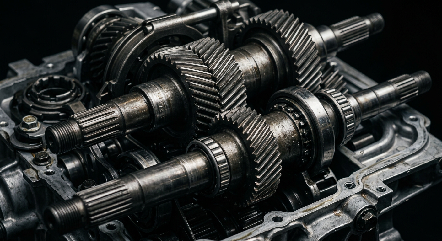 Gearbox components at Brisbane Mechanic Repairs Moorooka workshop